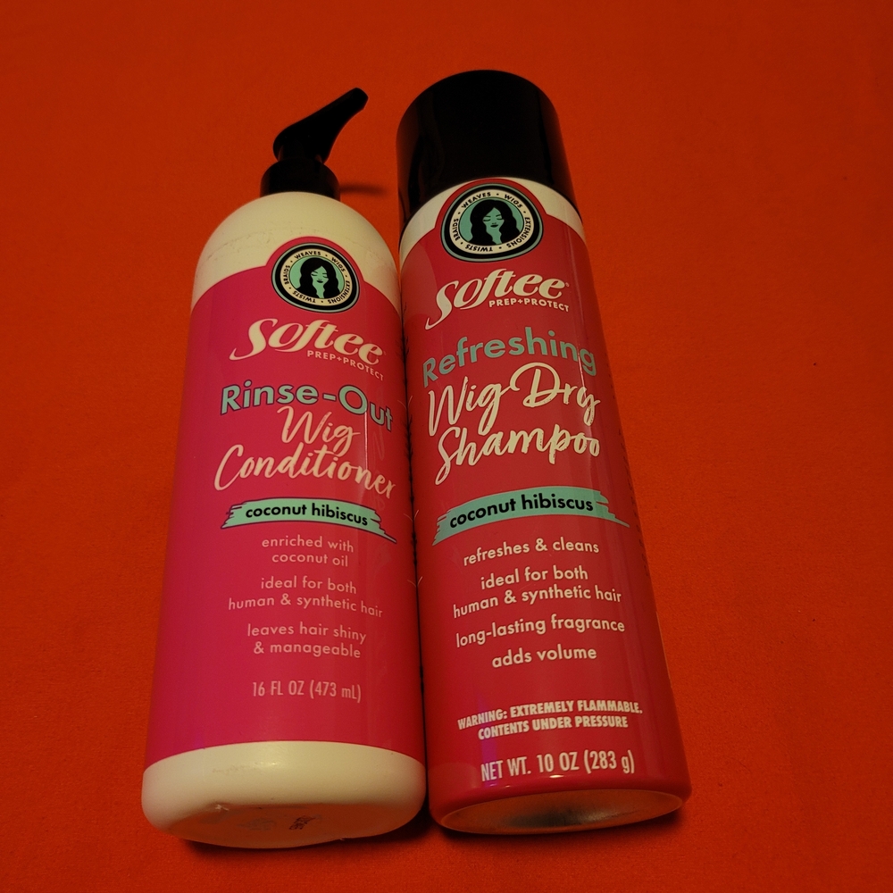 Softee Pink Rinse-Out Wig Conditioner